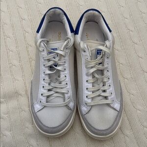 KITH X ROD LAVER Classic White and Blue Trainers